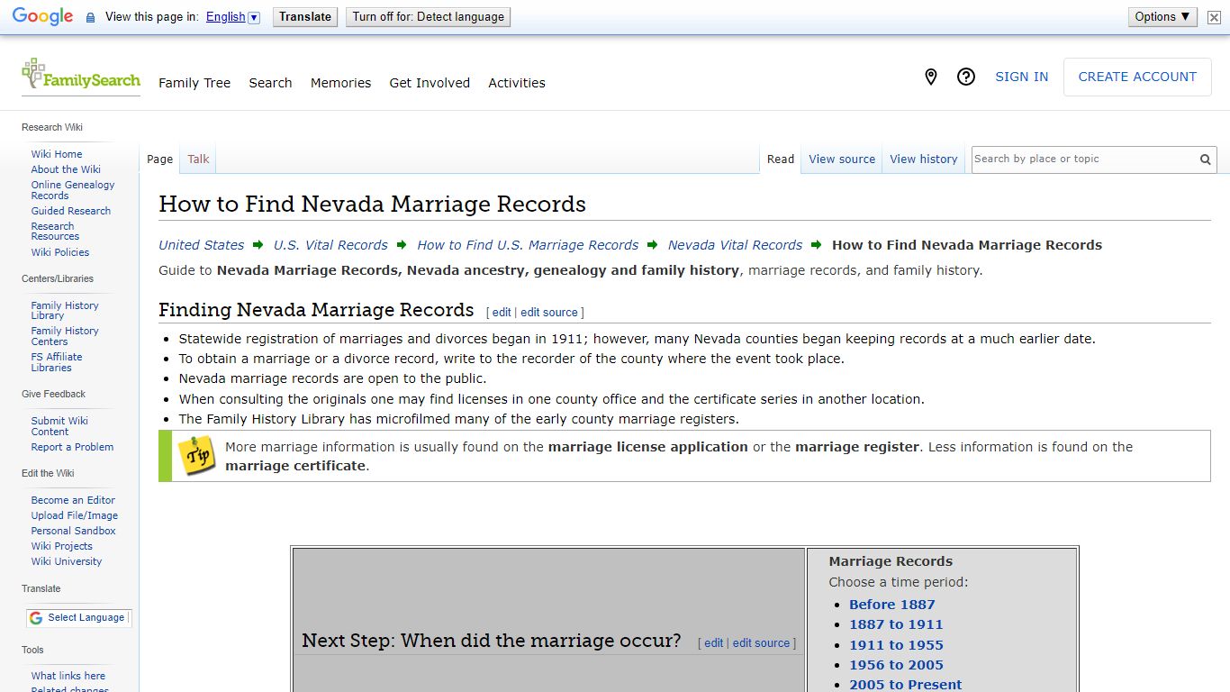 How to Find Nevada Marriage Records • FamilySearch